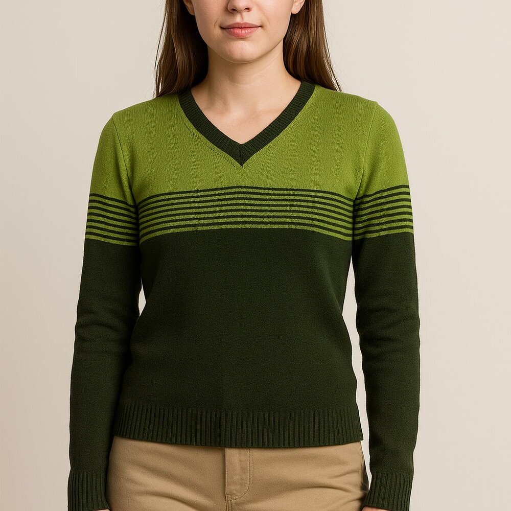 Banana Republic Sweater Sz Medium 100% Merino‎ Wool Chic Luxury